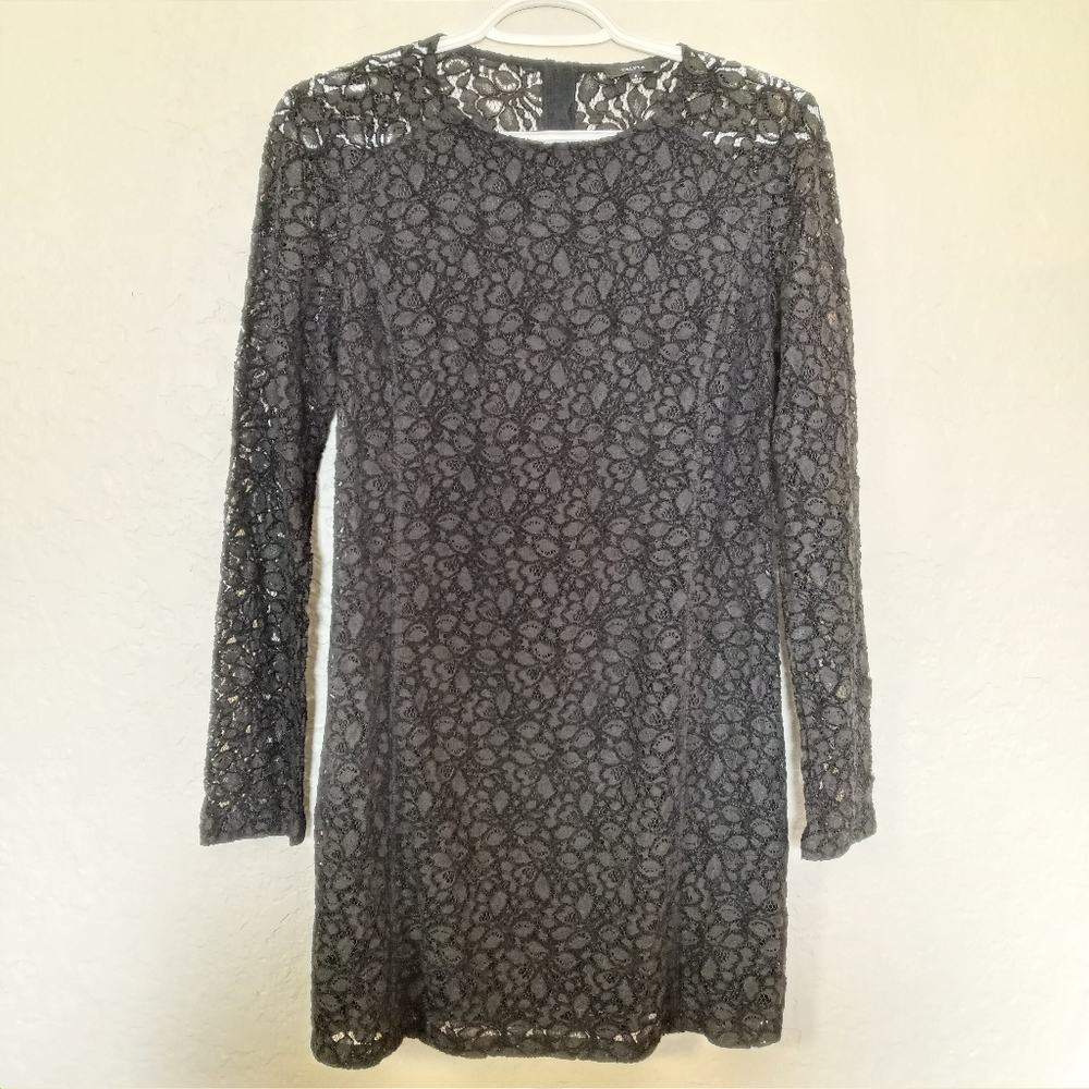 TALULA Black Lace Mini Dress